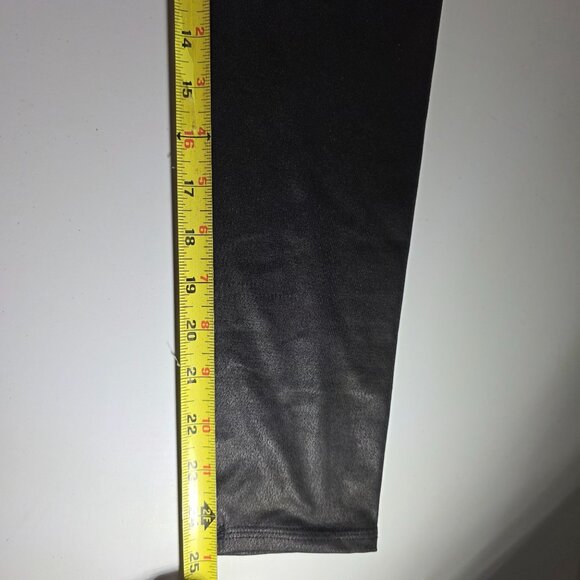 Avira Vibe Black High-Waist Leggings women L Polyester Spandex Blend - Picture 5 of 5